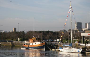 Boats on the River Clyde